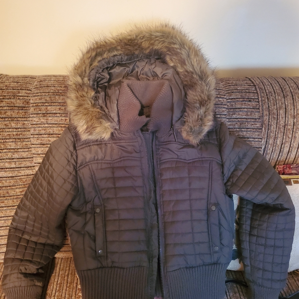 Girl Junior XL Olive Green Jacket